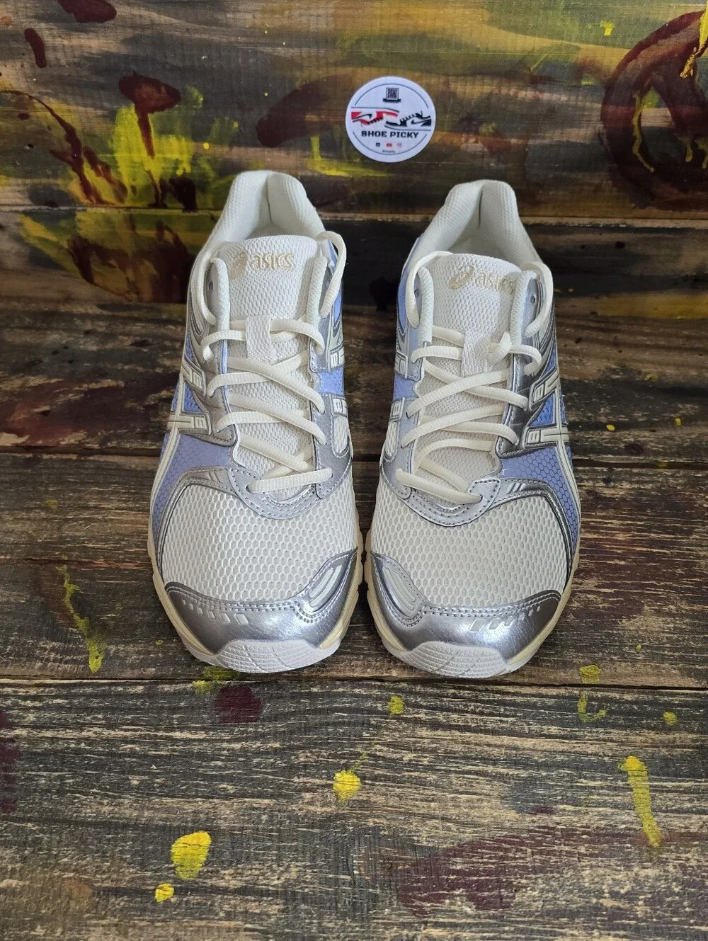 Asics Gel-DS Trainer 14 Ivory Light Sapphire 1203A607-750 Men Sz 8.5 New
